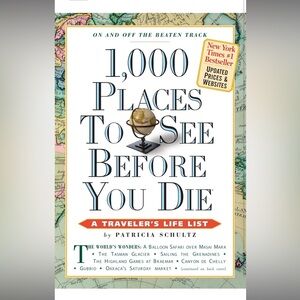 Brand new 1000 places to see before you die book 🎉HP🎉